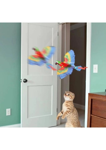 Oyuncak Papağan Işıklı Sesli Tavana Asmalı Papağan modelleri