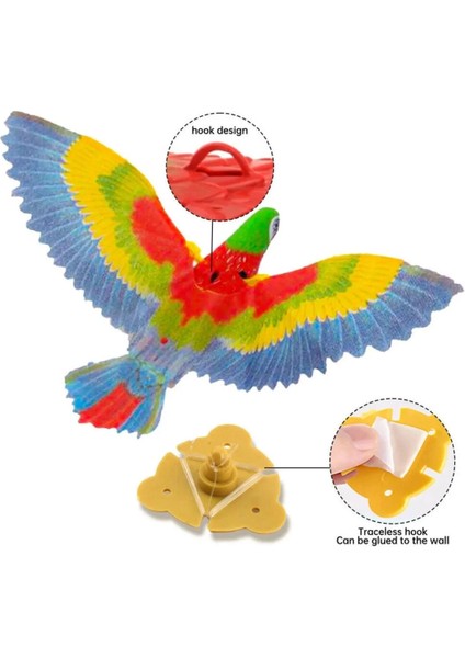 Oyuncak Papağan Işıklı Sesli Tavana Asmalı Papağan fırsatları