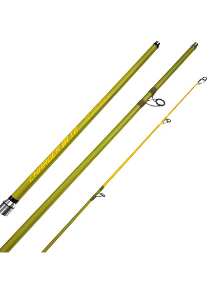Charger Tb 4.20 mt Power Tubular 120-260GR Atarlı 3 Parça Surf Olta Kamışı
