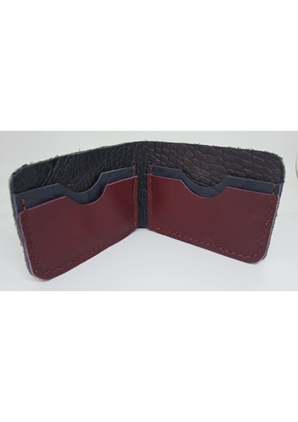 Gerçek Deri Tamamen El Emeği Cüzdan 22CM*8CM * 1 Banknot Alanı 4 Kart Bölmesi H17A modelleri