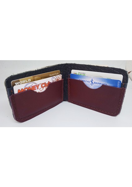 Gerçek Deri Tamamen El Emeği Cüzdan 22CM*8CM * 1 Banknot Alanı 4 Kart Bölmesi H17A fırsatları