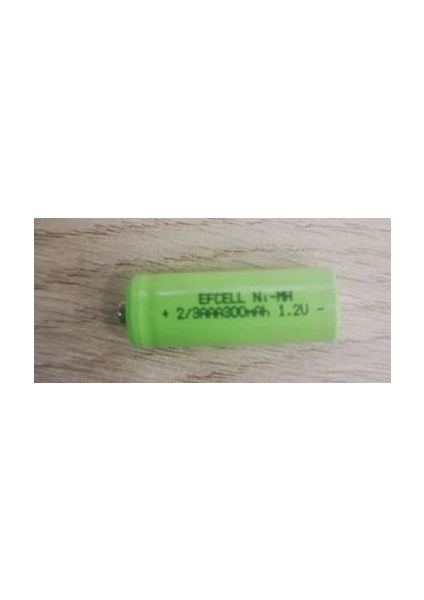 Efcell Nı-Mh 2/3AAA 300 Mah 1.2 Volt Başlıklı Pil