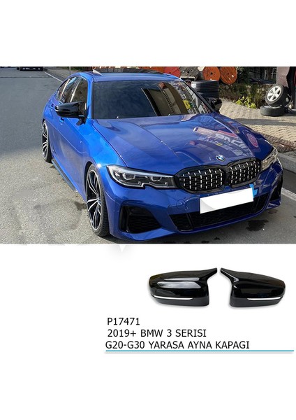 Pnd Bmw G20 Batman - Yarasa Ayna Kapağı (Piano Black) 2019+