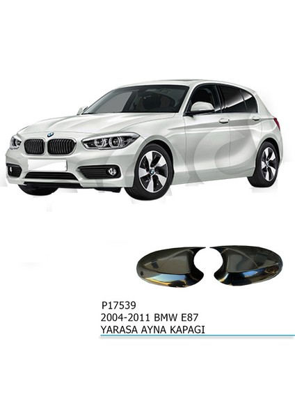 Pnd Bmw E87 Batman Batman - Yarasa Ayna Kapağı (Piano Black) 2004-2011