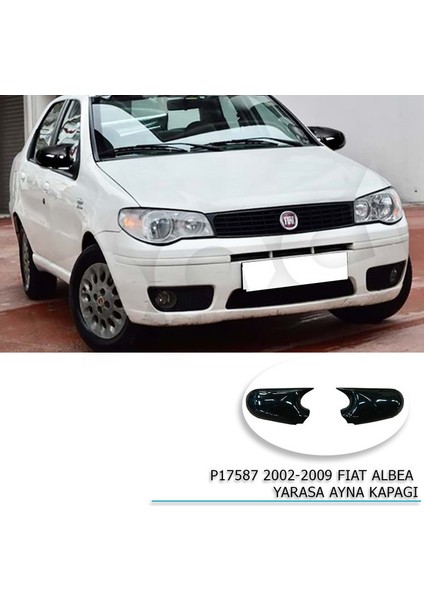Pnd Fiat Albea Batman - Yarasa Ayna Kapağı (Piano Black) 2002-2009