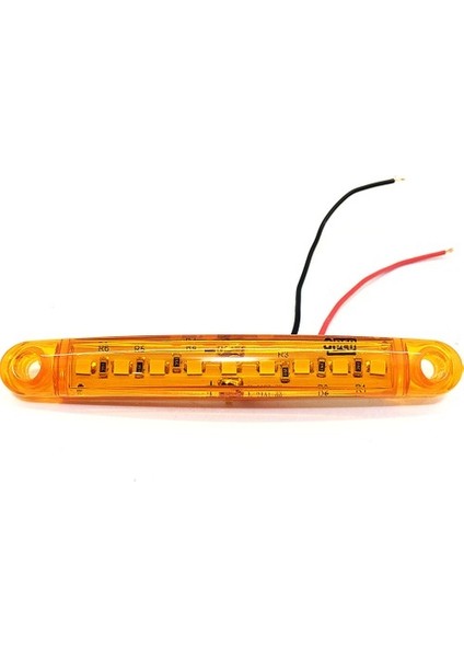 Ahmet Otomotiv 9 Ledli Parmak LED Lamba Sarı 12-24 Volt Hızlı Kargo