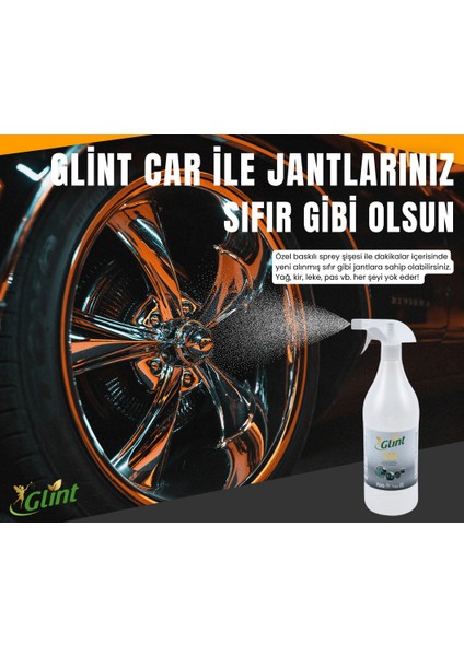 Car 1 Litre %100 Bitkisel Oto Far Temizleme Araç Far Parlatma Spreyi