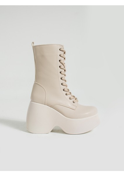 Laura Ekru Kadın Bot fırsatları