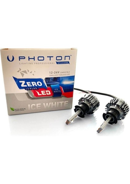 Ahmet Otomotiv Zero H3 +3 Plus Fansız LED Xenon