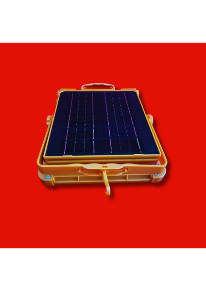 Aries 900W Güneş Enerjili Portatif Taşınabilir Projektör Armatür Profesyonel Fener Aries Enerji