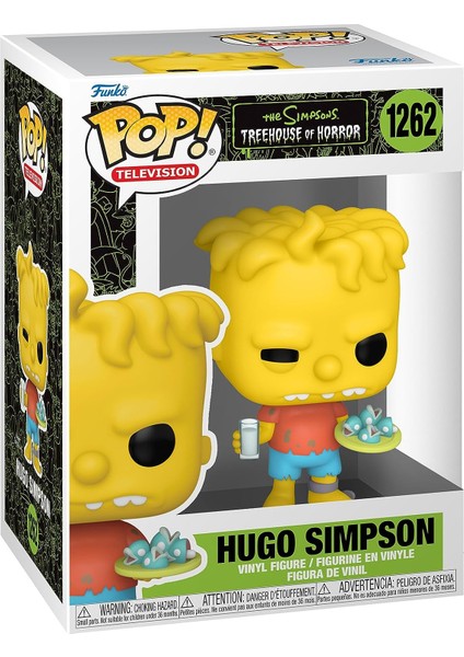 Pop Television Simpsons Twin Hugo Bart