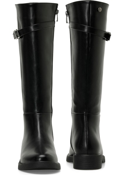 Incı Melıe 3pr Siyah Kadın Düz Çizme fırsatları