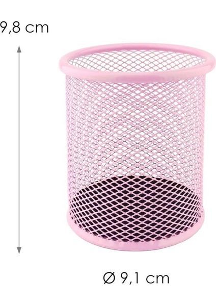 Perfore File Toz Pembe Kalemlik