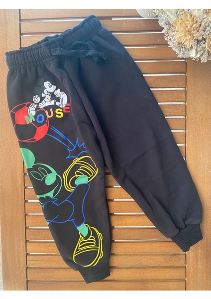 Babyaden 3 Iplik Dokuma Şardonsuz Mickey Baskılı Erkek Çocuk Takım kalıp küçüktür modelleri