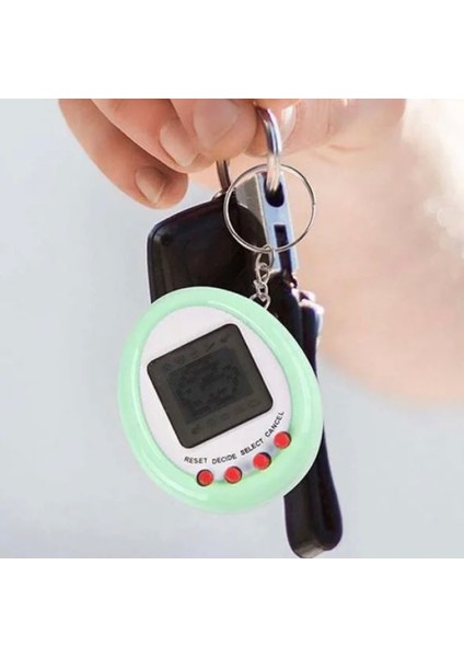 Red Rook Sanal Bebek Tamagotchi Nostaljik Oyuncak Çoklu Hayvan Seçeneği Yeşil Renkli