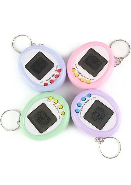 Red Rook Sanal Bebek Tamagotchi Nostaljik Oyuncak Çoklu Hayvan Seçeneği Mavi Renkli