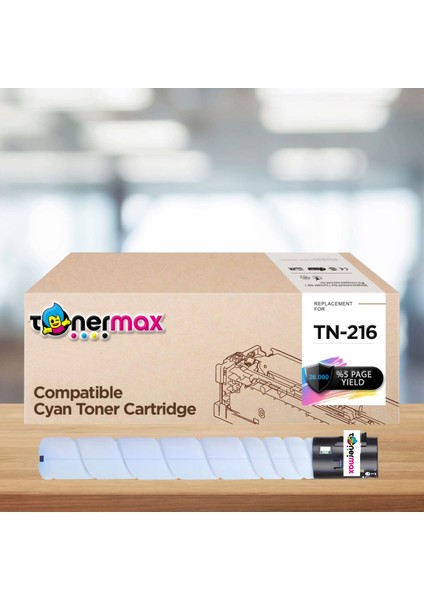 Konica Minolta TN-216C / Bizhub C220 / Bizhub C280 Mavi Muadil Toner