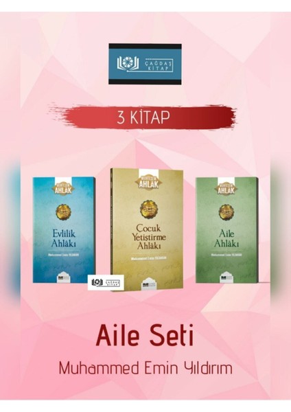 Muhteşem Ahlak Serisi - Muhammed Emin Yıldırım 3 Kitap