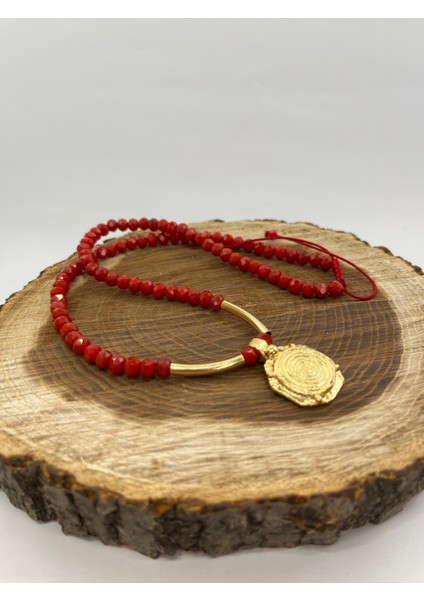 El Yapımı Pirinç Üzeri Altın Kaplama Cam Kirstal Kolye Parlak Işıktılı Kristal Kolye fiyatları