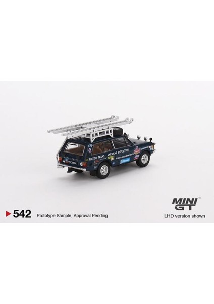 542 Range Rover 1971 British Trans-Americas Expedition Model Araba