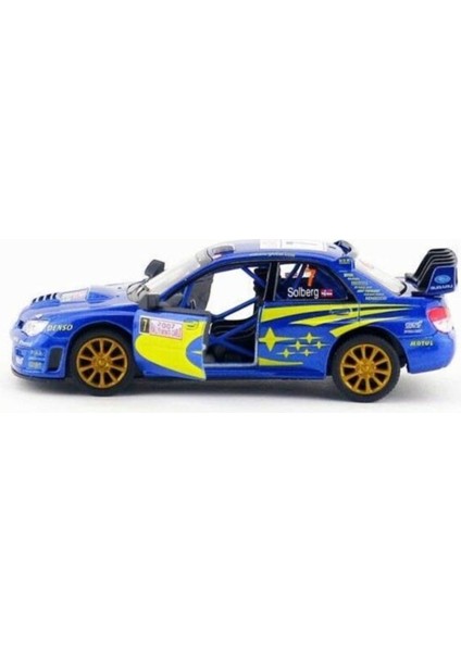 2007 Subaru Wrc Rally Mavi Metal 1/36 Model Araba fiyatları