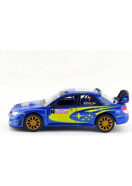 2007 Subaru Wrc Rally Mavi Metal 1/36 Model Araba indirimleri