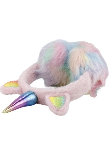 Pembe Uncrn Tasarım Soğuktan Koruyucu Kulaklık fiyatları