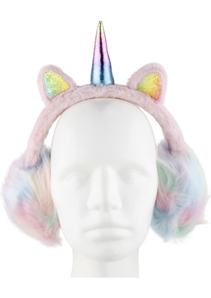 Pembe Uncrn Tasarım Soğuktan Koruyucu Kulaklık modelleri