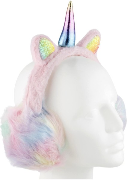 Pembe Uncrn Tasarım Soğuktan Koruyucu Kulaklık fırsatları