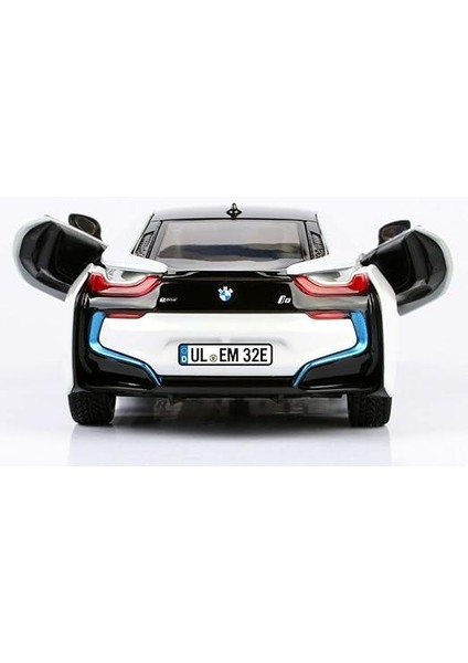 2018 Bmw I8 Couple 1/24 Beyaz Model Araba