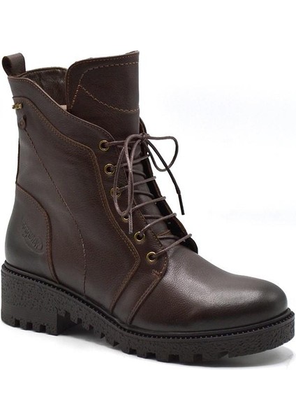 1950891K Waterprof Su Geçirmez Deri Genç Kadın Bot