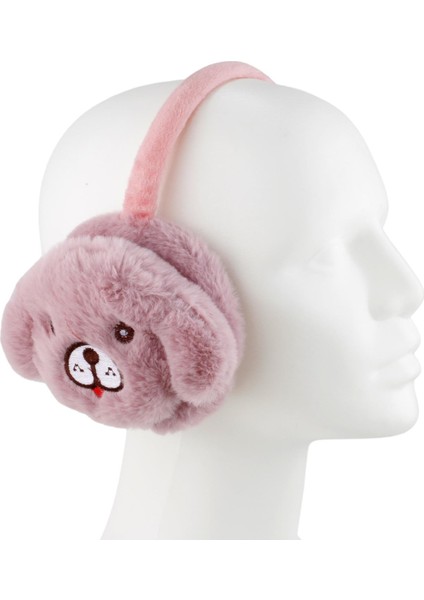 Pembe Köpek Tasarım Soğuktan Koruyucu Kulaklık modelleri