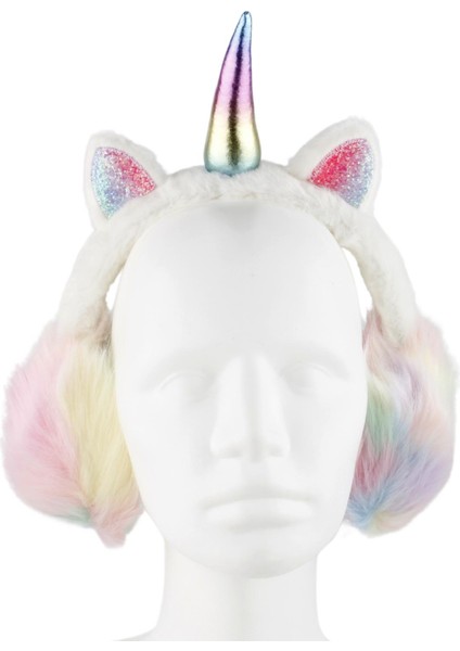 Beyaz Uncrn Tasarım Soğuktan Koruyucu Kulaklık fiyatları