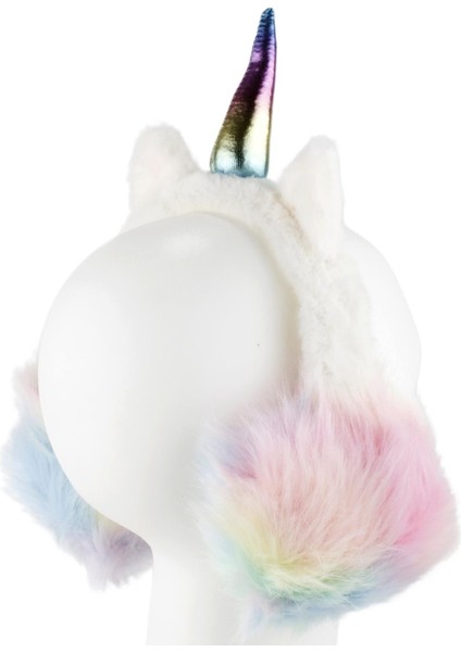 Beyaz Uncrn Tasarım Soğuktan Koruyucu Kulaklık fırsatları