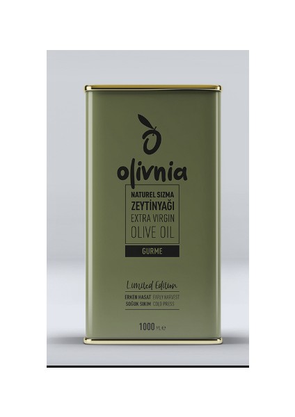 Olivnia Naturel Sızma Zeytinyağı 1 lt