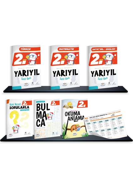 Öğretmen Evde Yayınları 2. Sınıf Yarıyıl Tatil Seti