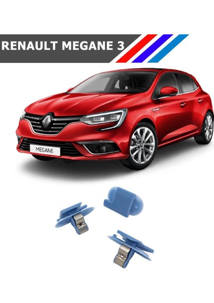 Nvr Renault Megane 3 Kapı Eşik Klipsi 15 Adetli Paket 7703077477