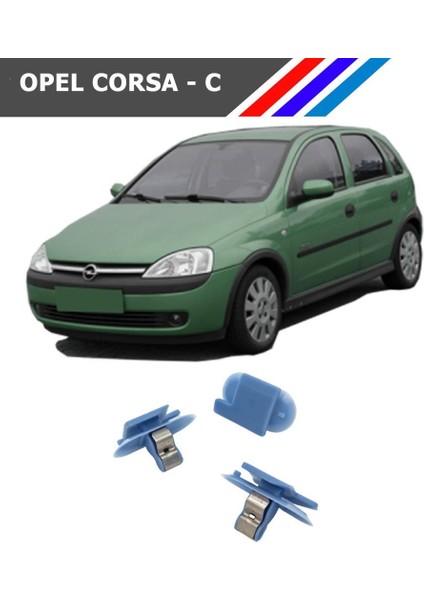 Nvr Opel Corsa C Kapı Eşik Klipsi 15 Adetli Paket 24405740