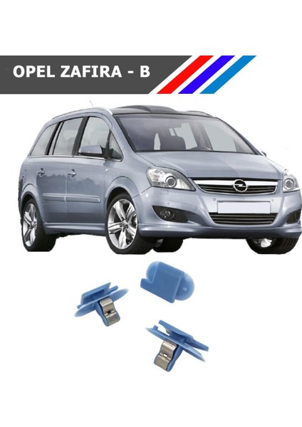 Nvr Opel Zafira B- C Kapı Eşik Klipsi 15 Adetli Paket 24405740 indirimleri
