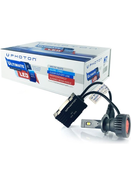 Ultimate H7 LED Xenon 9500 Lumens 3 Plus