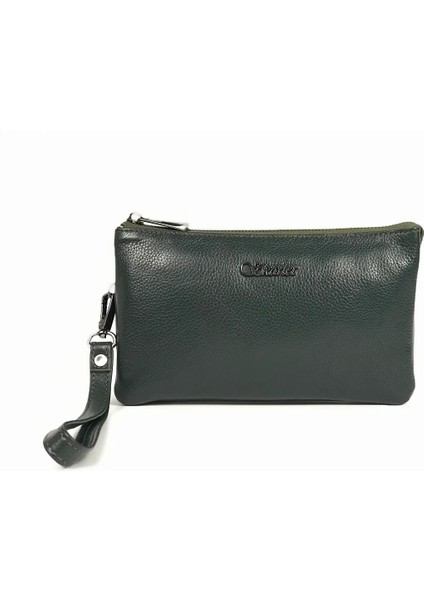 Skarlet Deri Portföy & Clutch Çanta