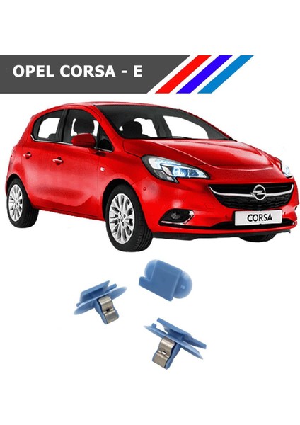 Nvr Opel Corsa E Kapı Eşik Klipsi 15 Adetli Paket 24405740