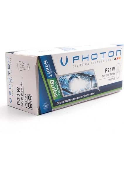 Ahmet Otomotiv P21W 24V 93 Ampul 10 Adet PH6793