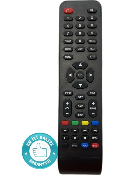 Hıtech Vip Box 1730-KORAX Ip Tv Uydu Tv Kumanda