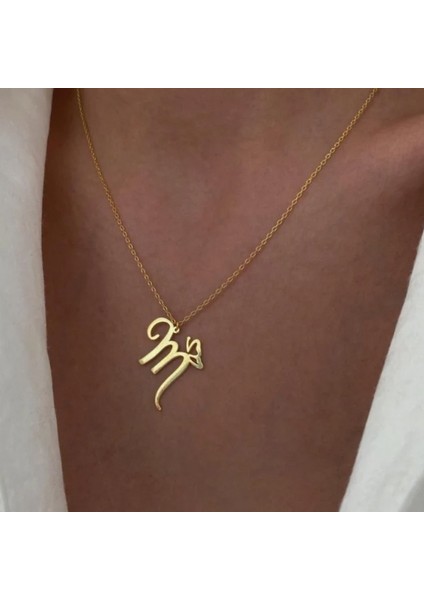 Kelebek Detaylı (S) Harf 925 Ayar Gümüş Sevgiliye,anneye,eşe,arkadaşa Hediye Kolye indirimleri