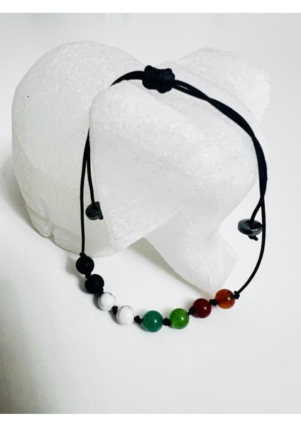 Doğal Taş Filistin Bayrak Bileklik Aaa Kalite Sürpriz Hediyeli fiyatları