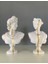 Afrodit ve Apollon Ikili Heykel Takım Bust 1