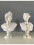 Afrodit ve Apollon Ikili Heykel Takım Bust 2