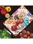 Cam Kesme Tahtası Renkli Geometrik Çizgi Desenli 20X30 cm 3