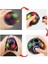 Dönen Stres Gökkuşağı Topu Infinity Rölyef Spinner Fidget Oyuncak Yetişkinler Çocuklar Için Eğitici Sihirli Küp Bulmaca Siyah (Yurt Dışından) 2
